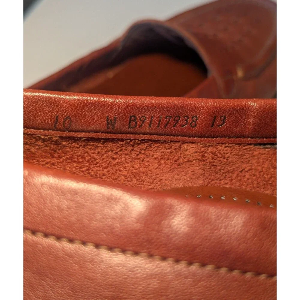 SAS Shoes Womens Size 10W Brown Leather Tripad Comfort Loafers Slip On